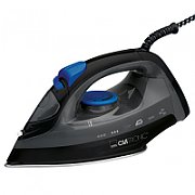 Clatronic DB 3703 iron Dry & Steam iron Stainless steel soleplate Black,Grey 1800 W_1