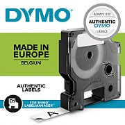 DYMO D1 Standard - Black on White - 9mm_12