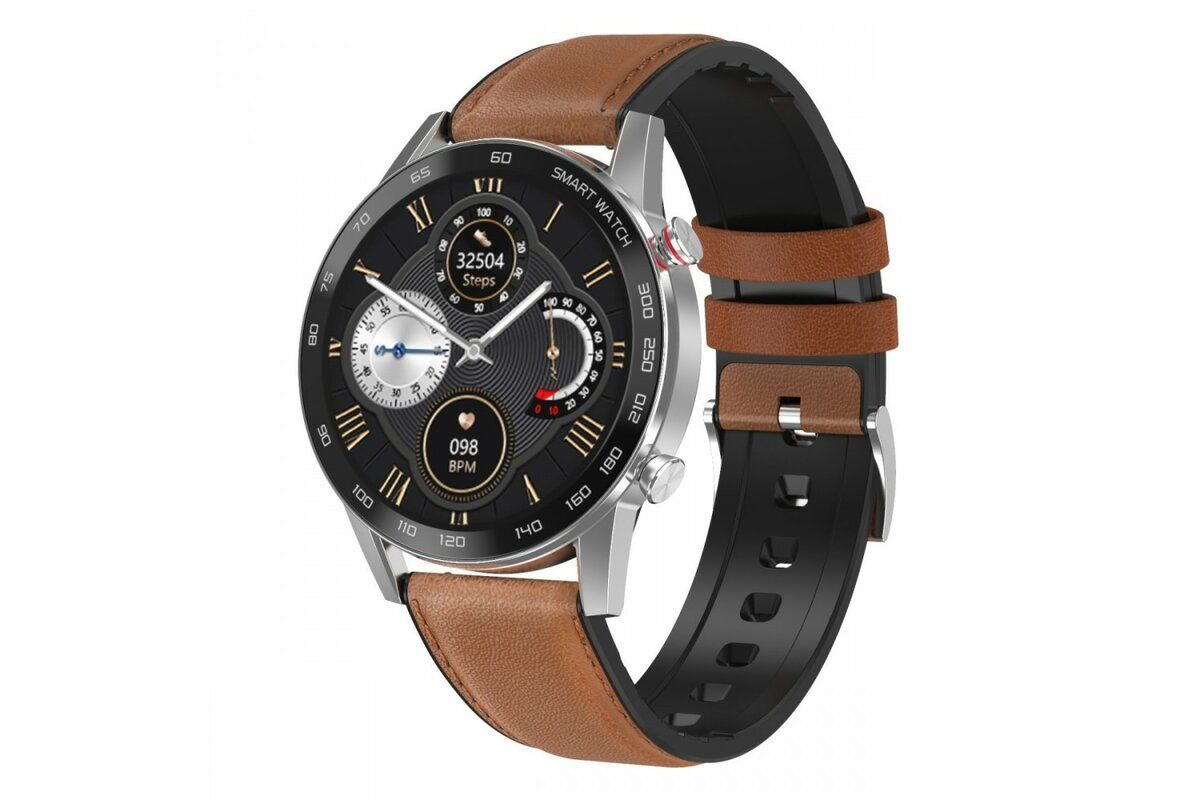 Android / iOS OROMED ORO-SMART FIT 4 IPS smartwatch, 45 mm, black-brown_4