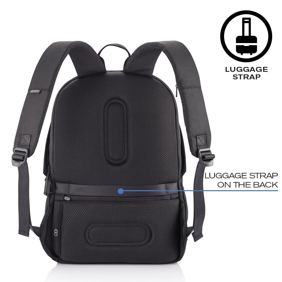 XD DESIGN ANTI-THEFT BACKPACK BOBBY SOFT BLACK P/N: P705.791_3