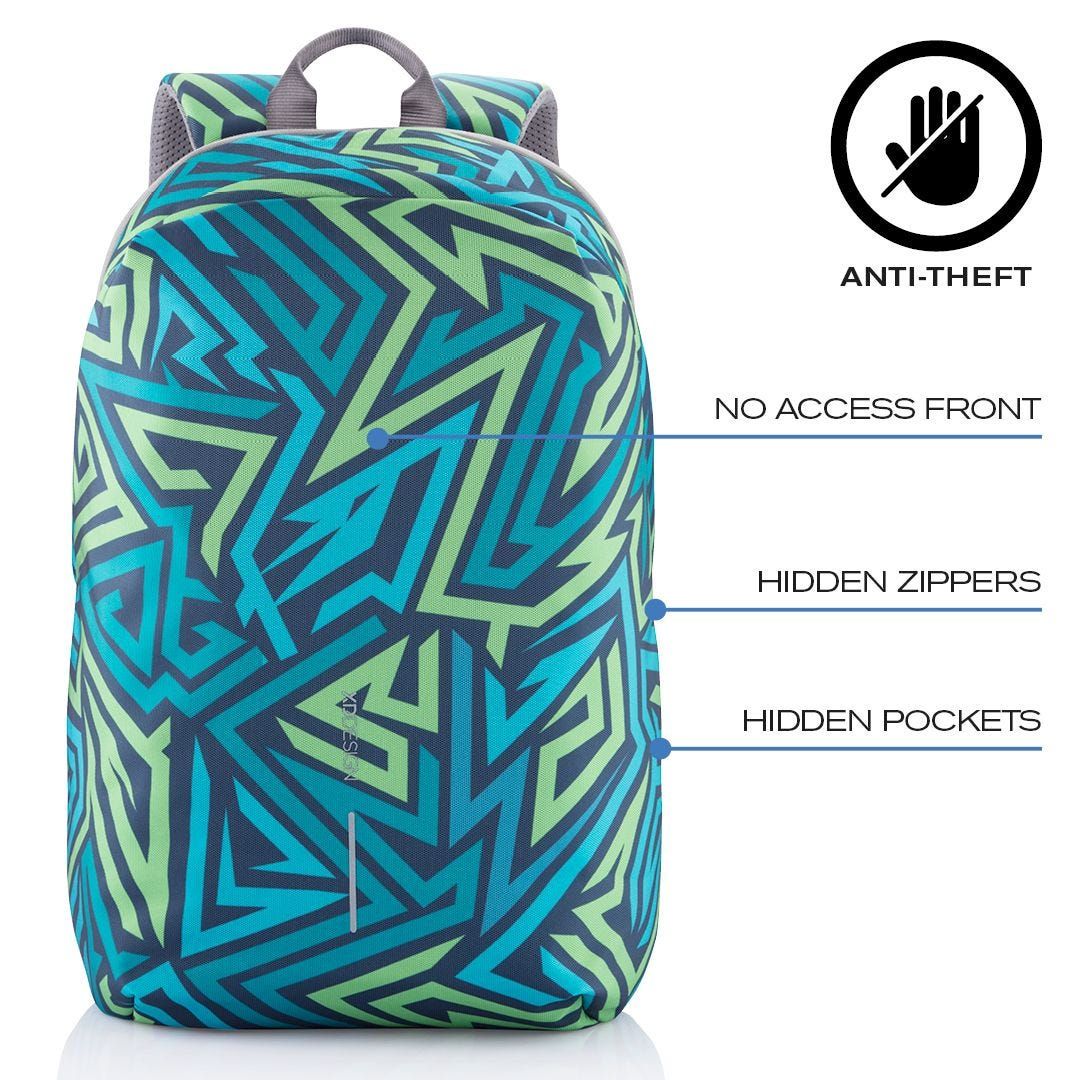 XD DESIGN ANTI-THEFT BACKPACK BOBBY SOFT ABSTRACT P/N: P705.865_17