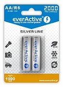 Rechargeable batteries everActive Ni-MH R6 AA 2000 mAh Silver Line - 2 pieces_2