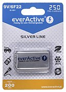 Rechargeable batteries everActive Ni-MH 6F22 9V 250 mAh Silver Line_1