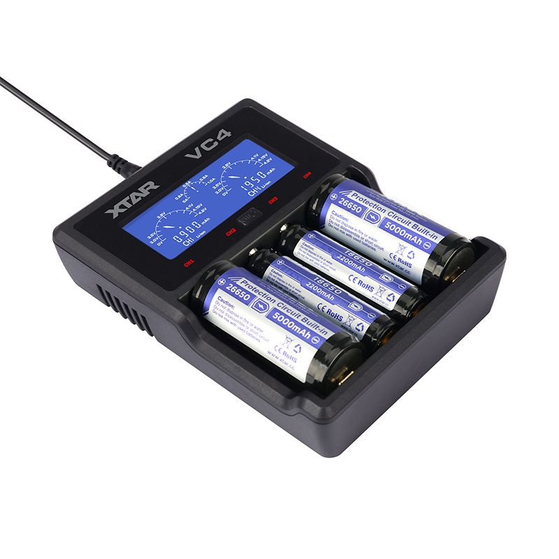 XTAR VC4 Household battery USB_3