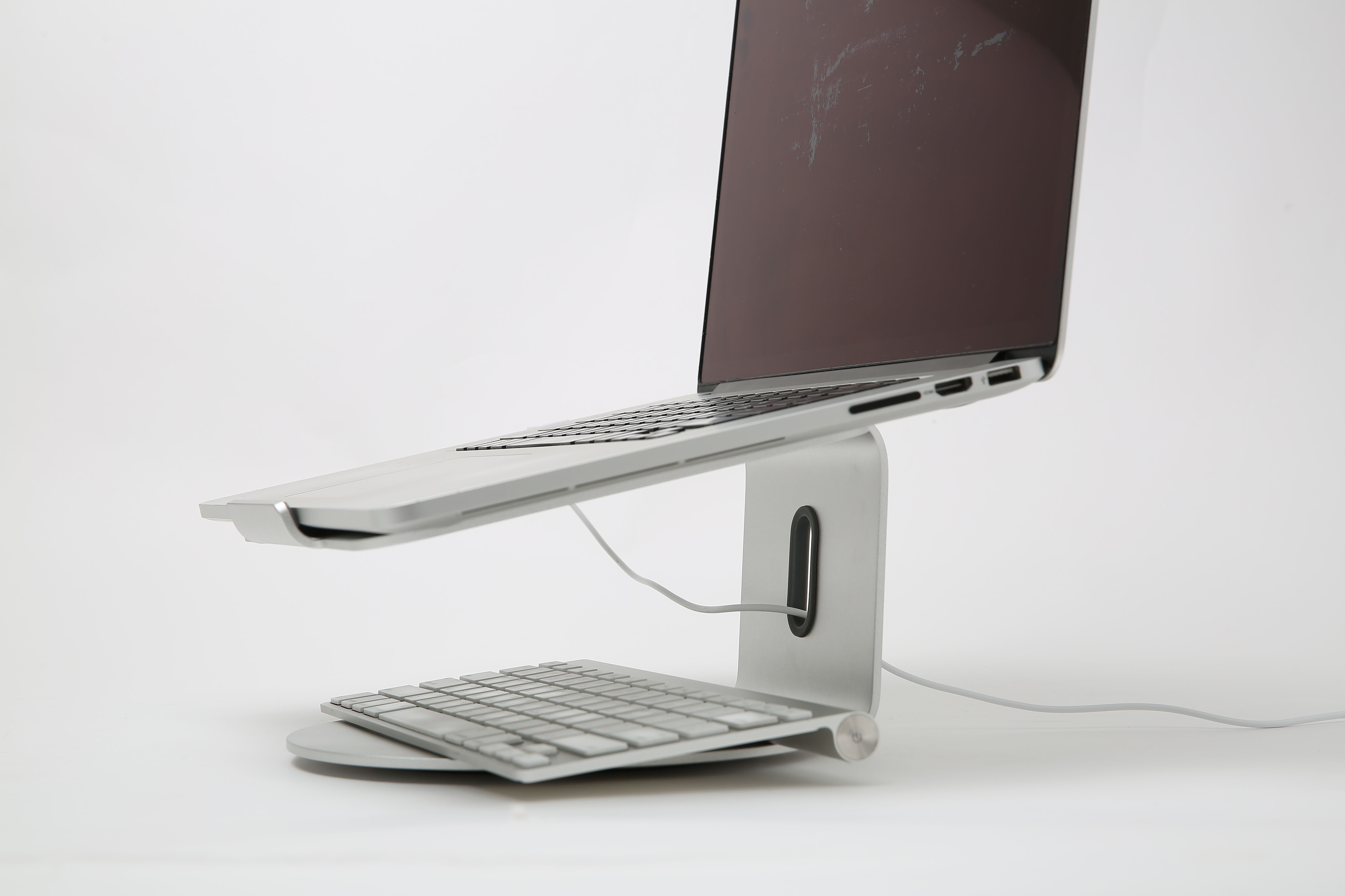 Aluminium laptop stand POUT EYES 4 silver_6