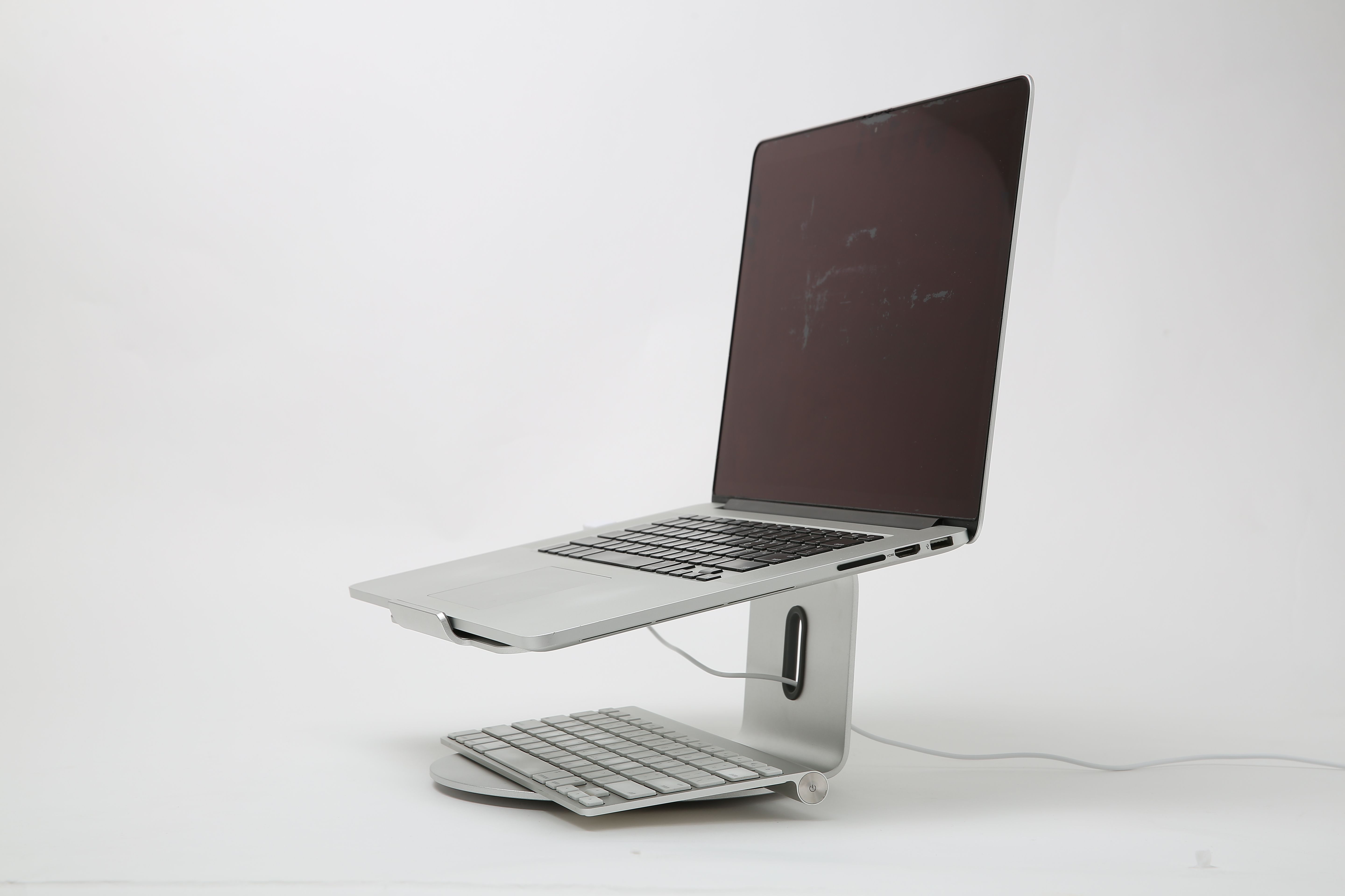 Aluminium laptop stand POUT EYES 4 silver_7