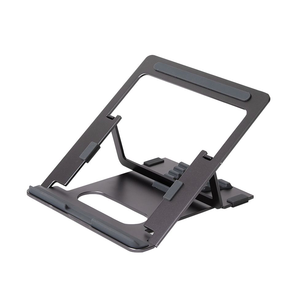 Aluminum portable laptop stand POUT EYES 3 ANGLE grey_1