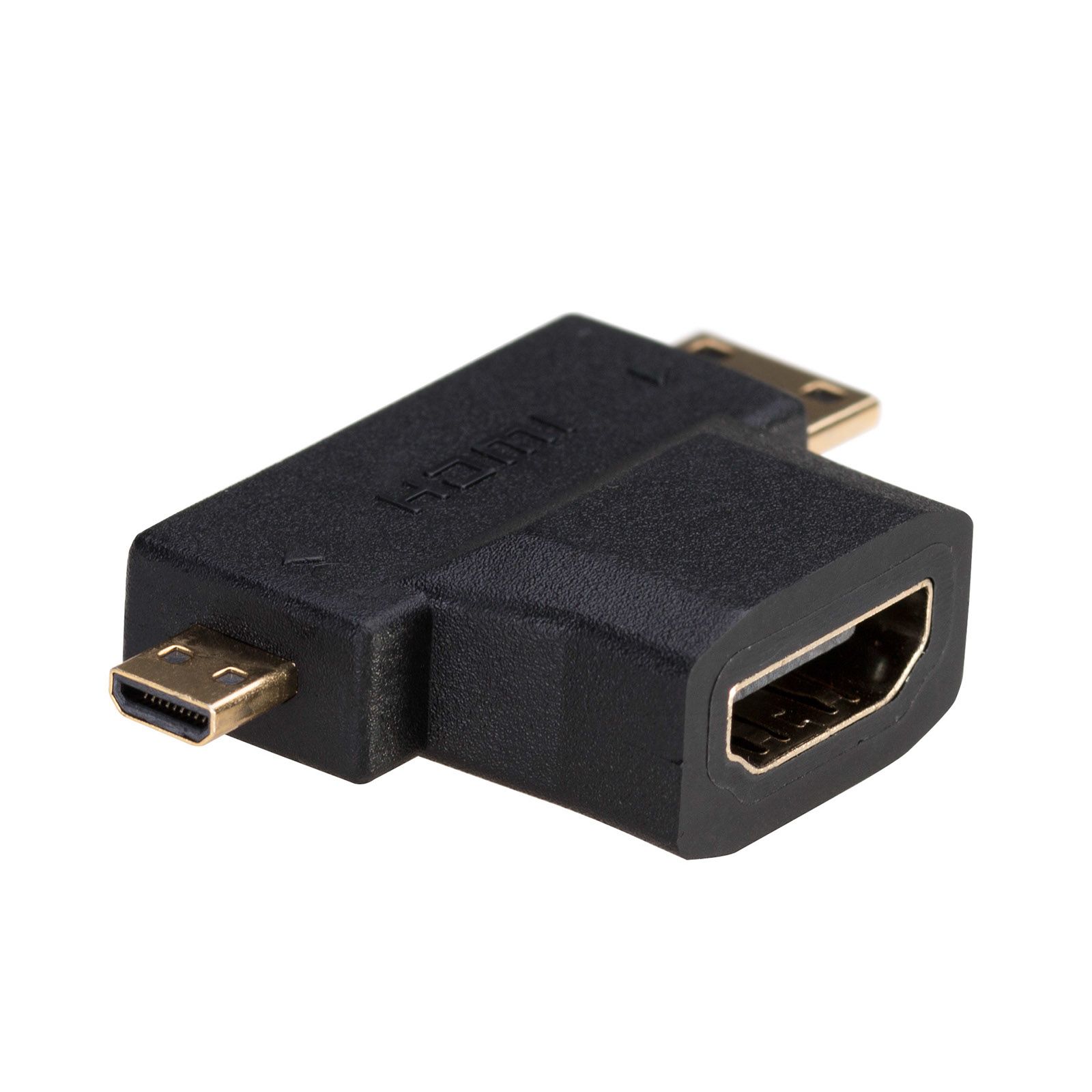 Akyga AK-AD-23 cable gender changer HDMI miniHDMI / microHDMI Black_2