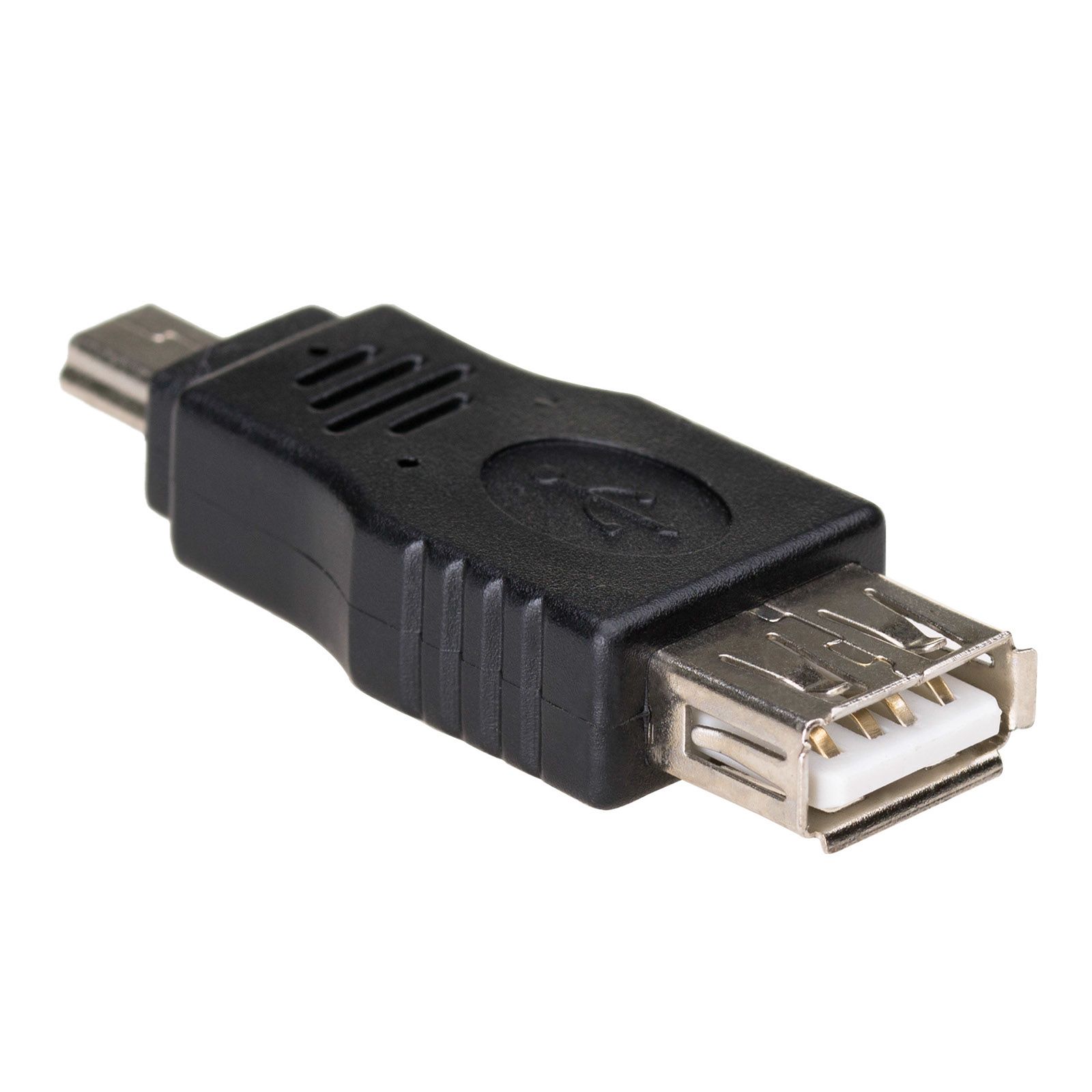 Akyga Adapter AK-AD-07 USB-AF/miniUSB-B (5-pin) USB A USB mini B 5-pin Black_2