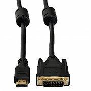 Akyga AK-AV-11 video cable adapter 1.8 m HDMI Type A (Standard) DVI-D Black_3