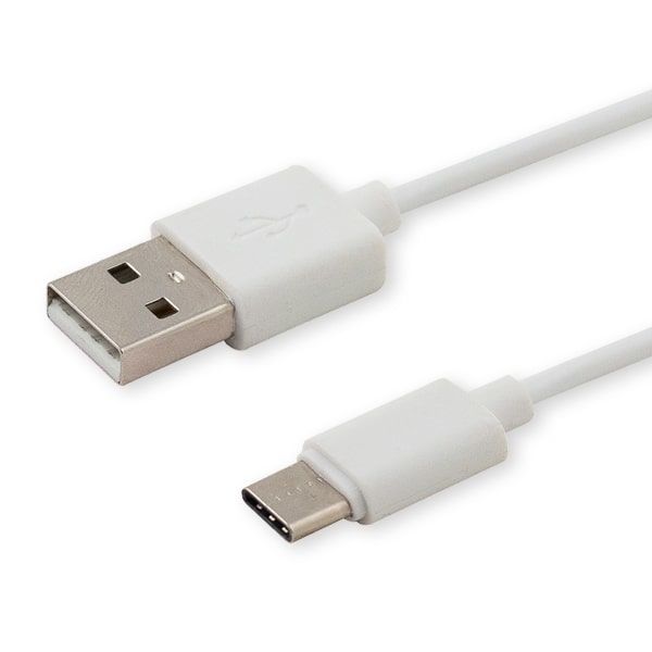 Savio CL-125 USB cable 1 m USB 2.0 USB A USB C White_1
