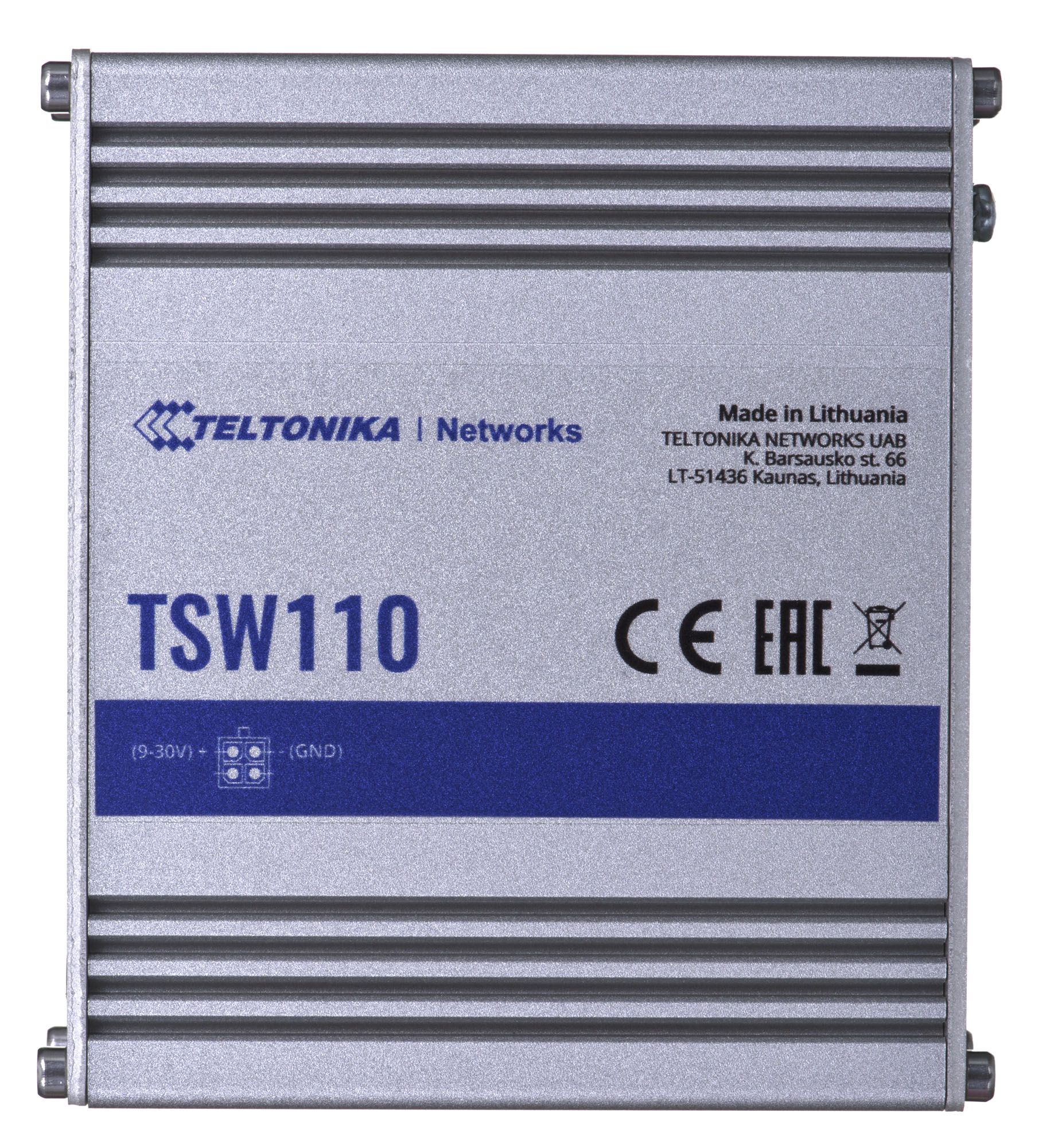 TELTONIKA TSW110 Switch  5x RJ45 1000Mb/s, L2_5