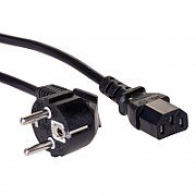 Akyga AK-PC-06A power cable Black 3 m CEE7/7 IEC C13_3