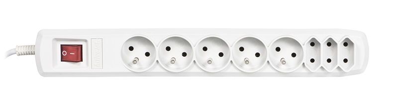 Activejet APN-8G/3M-GR power strip with cord_2