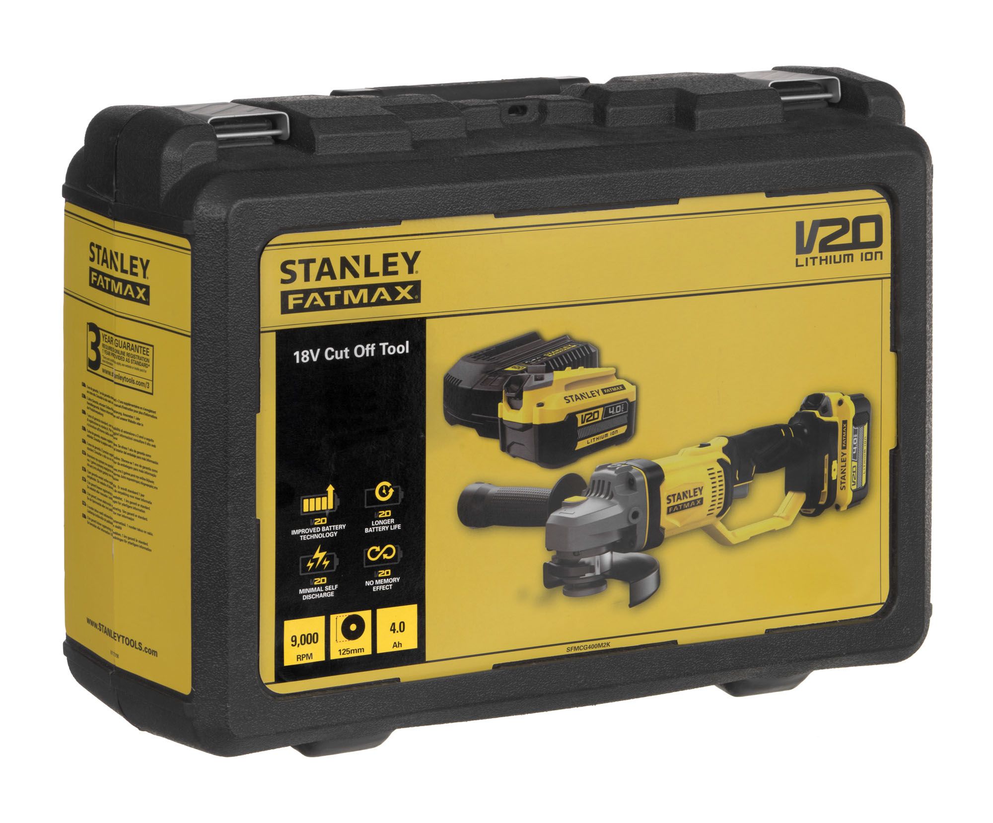 Stanley SFMCG400M2K-QW angle grinder 18V_14