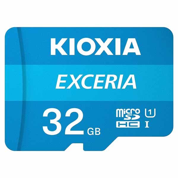 Kioxia Exceria memory card 32 GB MicroSDHC Class 10 UHS-I_1