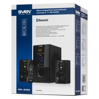 SVEN MS-2050 55 W Black 2.1 channels_9