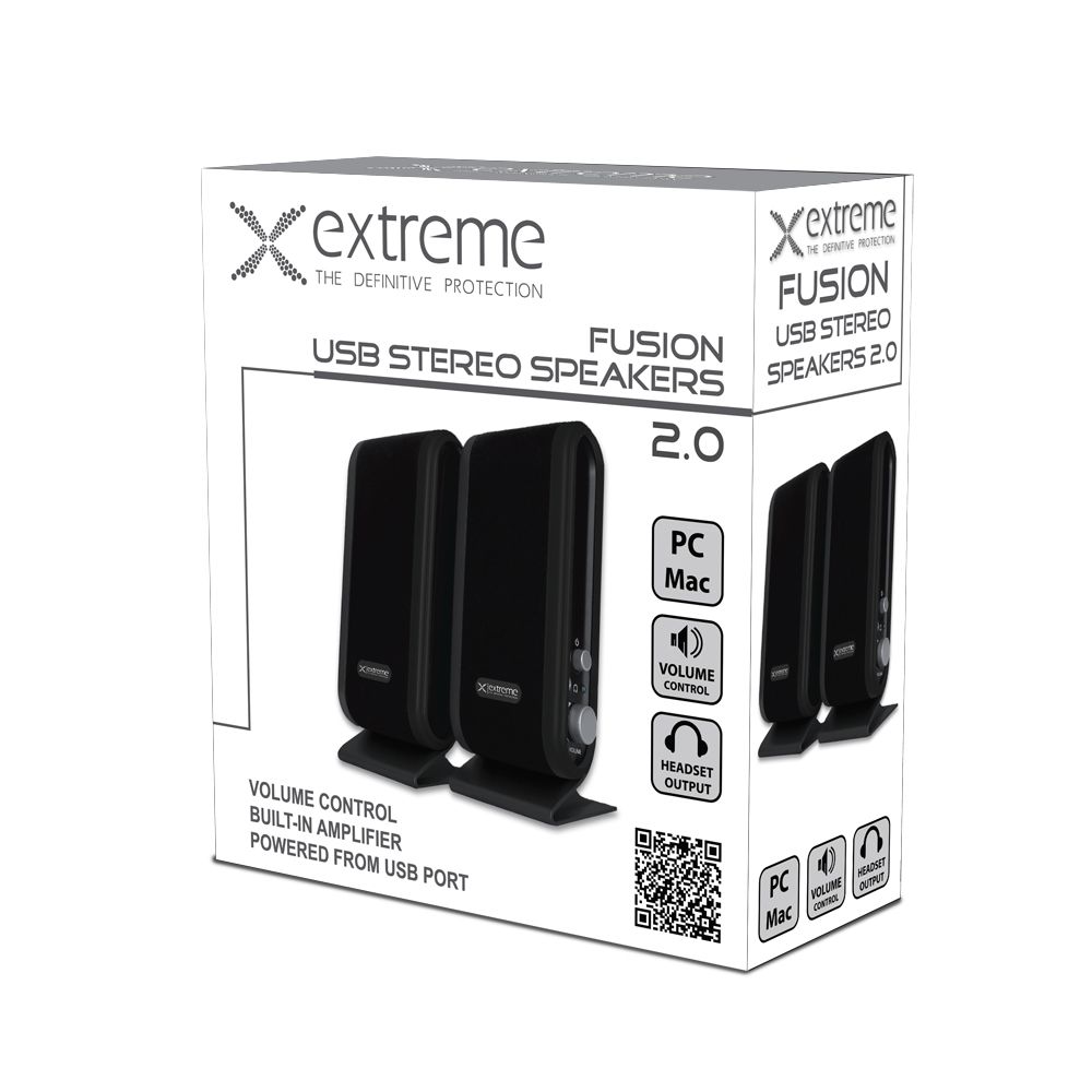 Extreme XP102 Speakers 2.0 channels 4 W Black_2