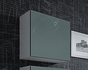Cama Square cabinet VIGO 50/50/30 white/grey gloss