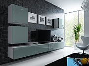 Cama Square cabinet VIGO 50/50/30 white/grey gloss