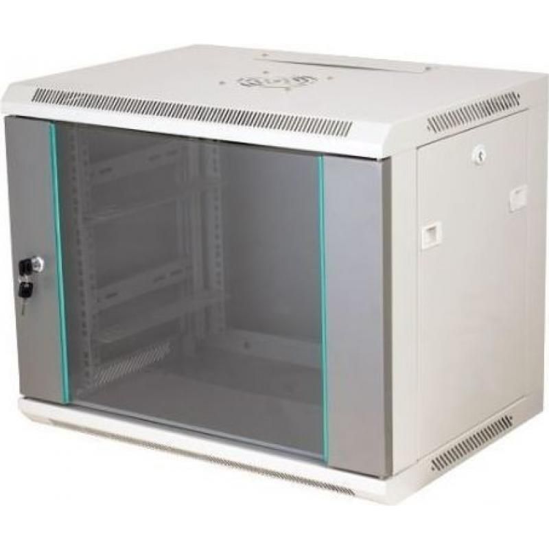 Alantec SW-18U-600-450-N-DSJ-OP-RP-B-S rack cabinet Wall mounted rack Gray