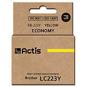 Actis KB-223Y ink for Brother printer; Brother LC223Y replacement; Standard; 10 ml; yellow_1