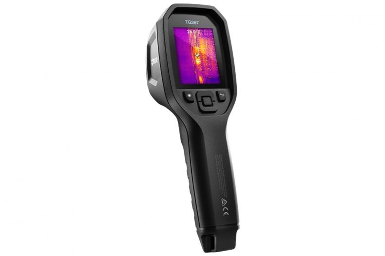 FLIR TG267 - Infrarot-Thermometer TG267 Wärmebild/Sichtbild -25 bis Black Built-in display LCD 160 x 120 pixels_3