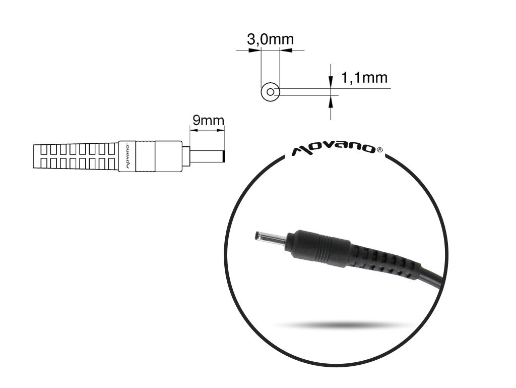 notebook charger mitsu 19v 2.37a (3.0x1.1) - asus, acer_2