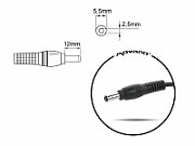 notebook charger mitsu 19v 3.95a (5.5x2.5) - toshiba, compaq, hp, asus_2