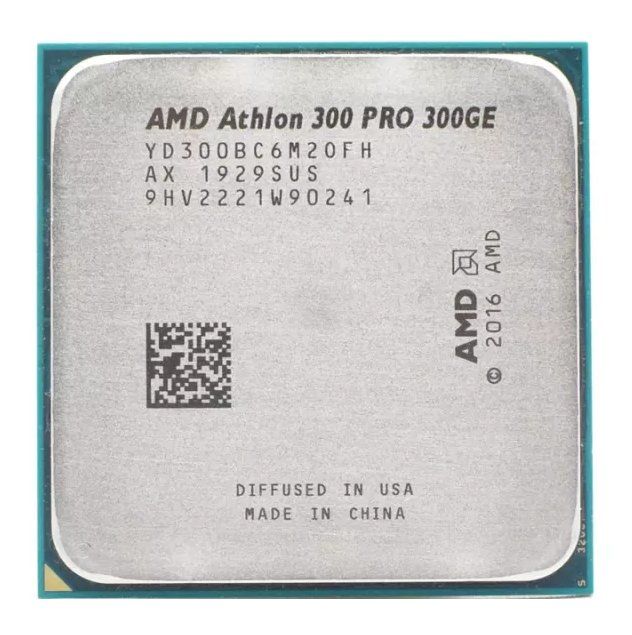 AMD CPU Desktop 2C/4T Athlon 300GE (3.4GHz,5MB,35W,AM4) tray, with Radeon Vega Graphics, 