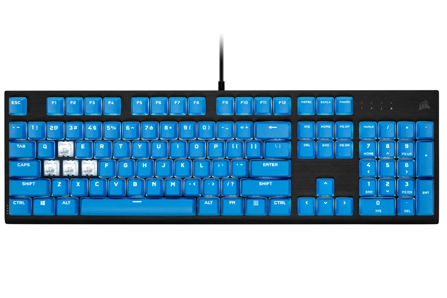 PBT DOUBLE-SHOT PRO Keycap Mod Kit, ELGATO Blue_16