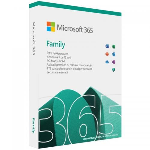 Licenta Cloud Retail Microsoft 365 Family Romanian Subscriptie 1 an Medialess P8_2