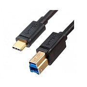 UNITEK PRINTER CABLE USB-C - USB-B 3.0, 2M_1