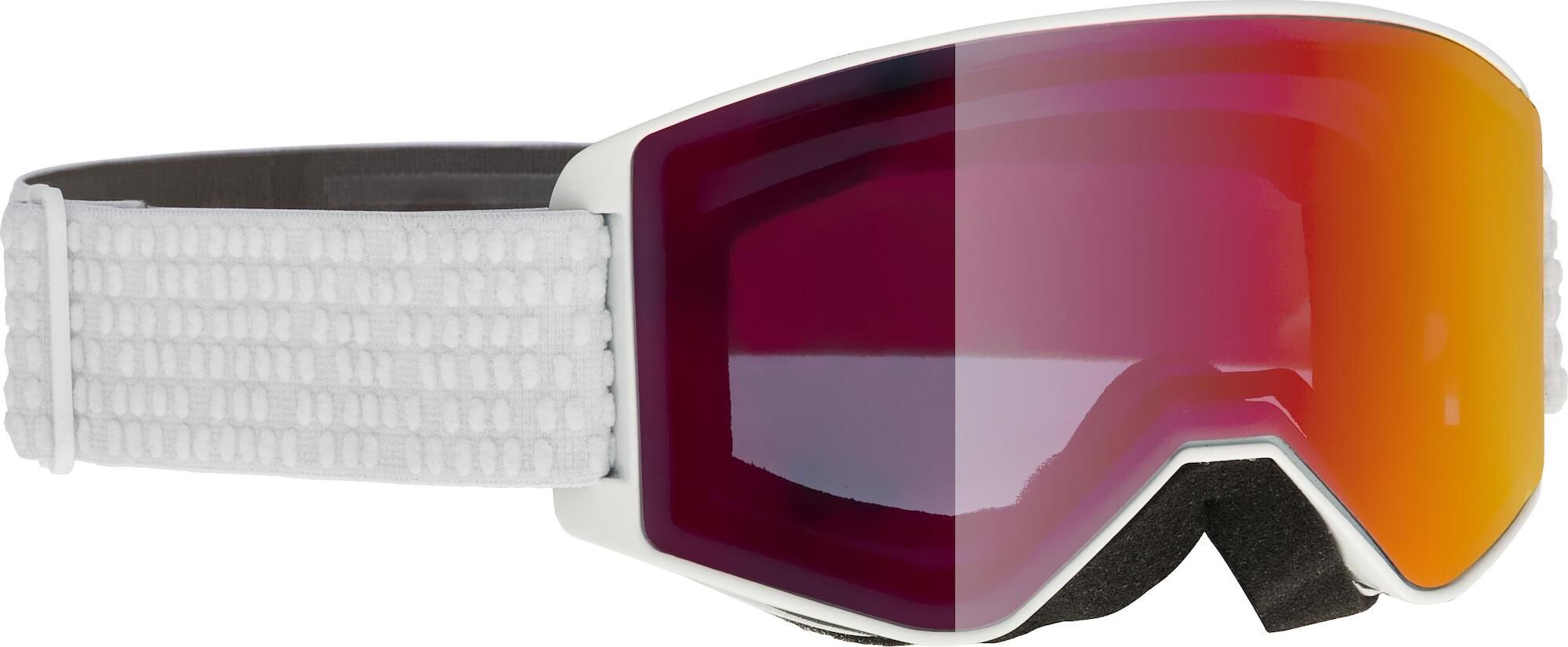 Alpina M40 NARKOJA MM Winter Sports Goggles White, Orange Unisex_2