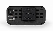 EnerGenie EG-PWC1200-01 power adapter/inverter Auto 1200W Aluminium,Black
