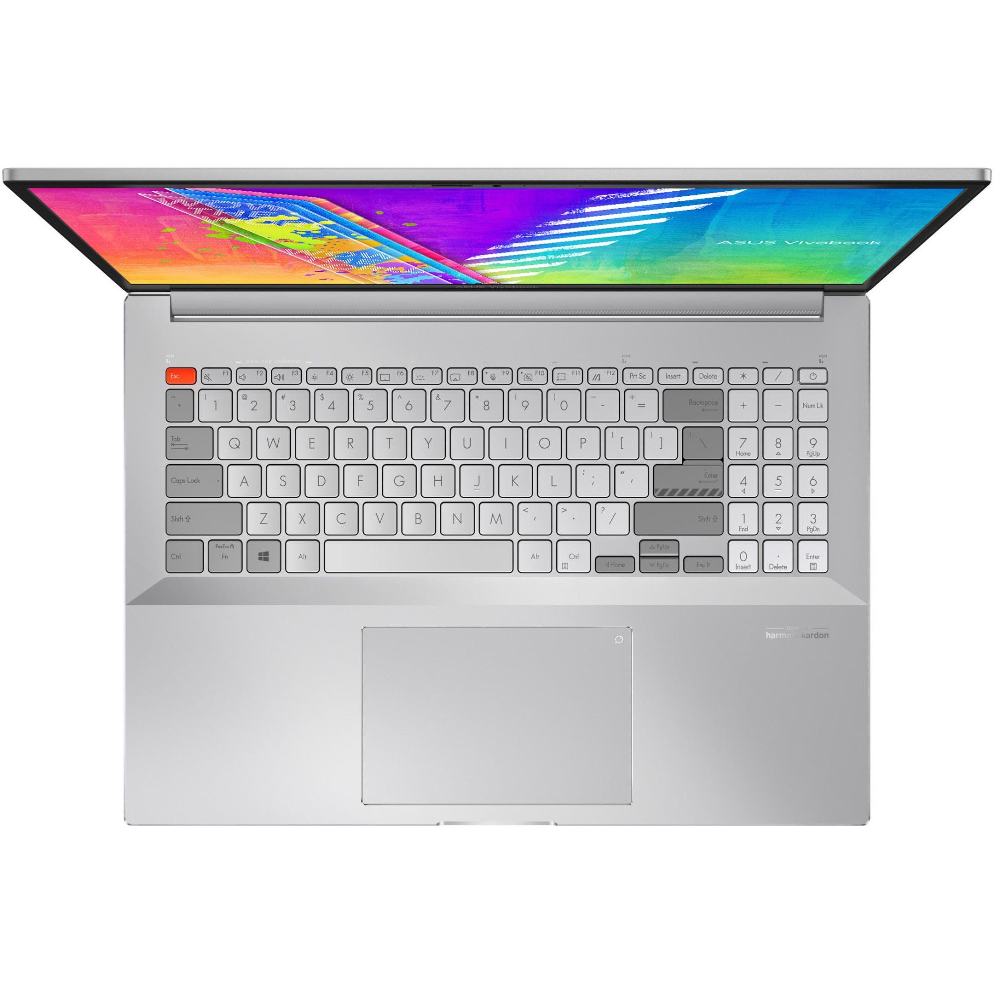 Laptop Asus NOTEBOOK  16 inch 2560 x 1600, Intel Core i7, 4 nuclee, 16 GB, 1 Tb , dedicata, cool silver, Windows 10 Pro_1