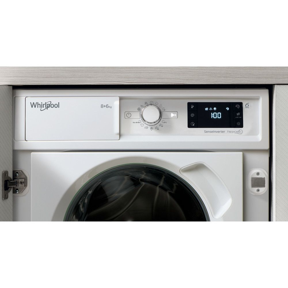 Whirlpool BI WDWG 861484 EU washer dryer Built-in Front-load White D_14