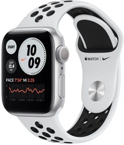 Apple Watch Series 6 Nike 40 mm OLED Silver GPS (satellite)