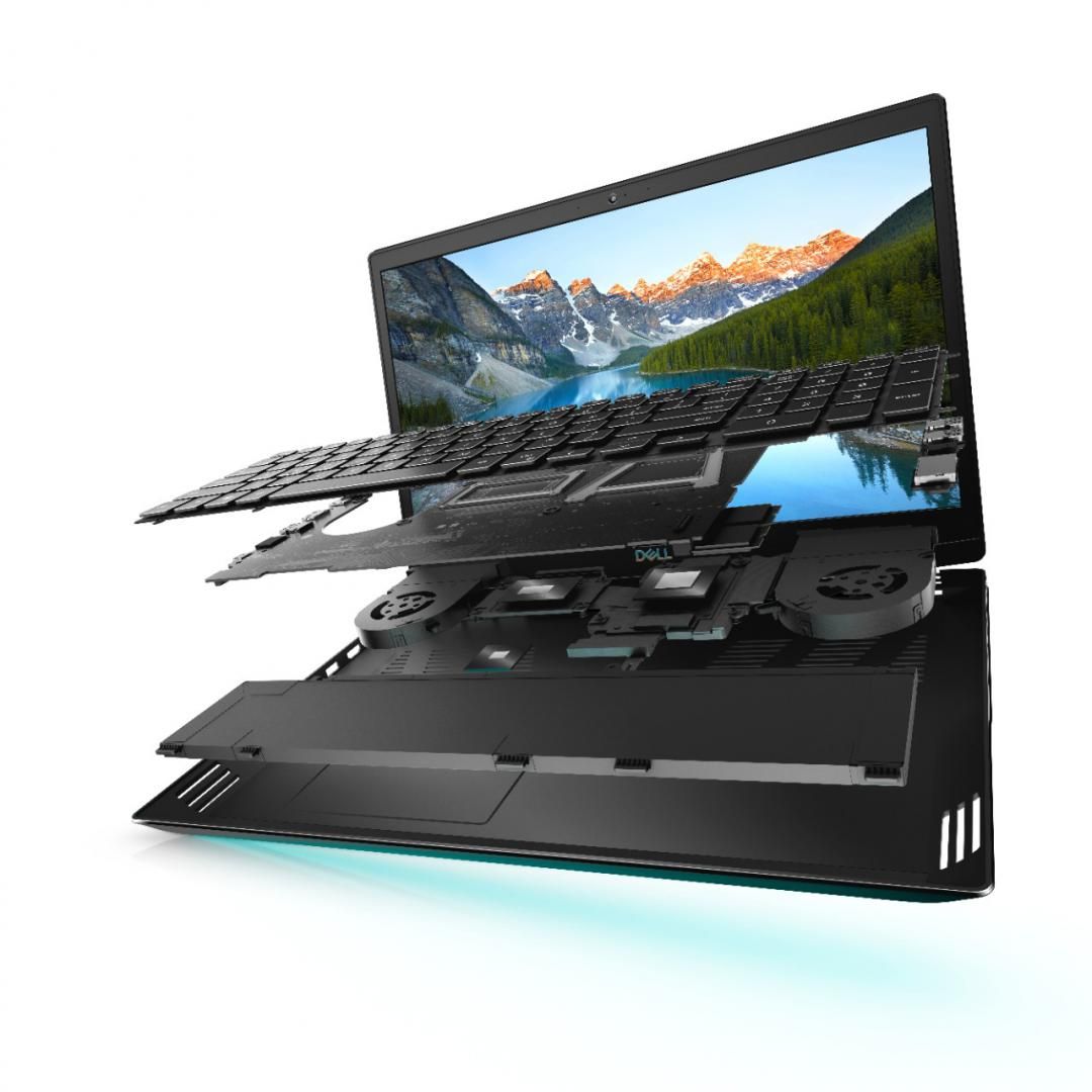Laptop DELL Inspiron G15 5511, 15.6 inch FHD, Intel Core i7-11800H, RAM 16GB, SSD 512GB, nVidia GeForce RTX 3060 6GB, Windows 10 Pro, Dark Shadow Grey_4