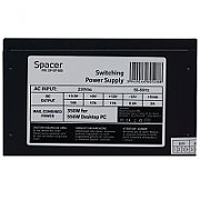 SURSA SPACER BZCO-550 80+ Bronze compatible, 550w, fan 120mm, 2x PCI-E (6+2), 6x S-ATA, 2x P8 (4+4),   SPPS-BZCO-550 , (include TV 1,5 lei)