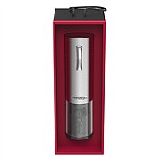 Nemi, Electric wine opener, aerator, vacuum preserver, Silver color_1