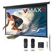 Ecran proiectie electric, perete/tavan, 298,9 x 168 cm, EliteScreens VMAX135UWH2, Format 16:9, Trigger 12V_1