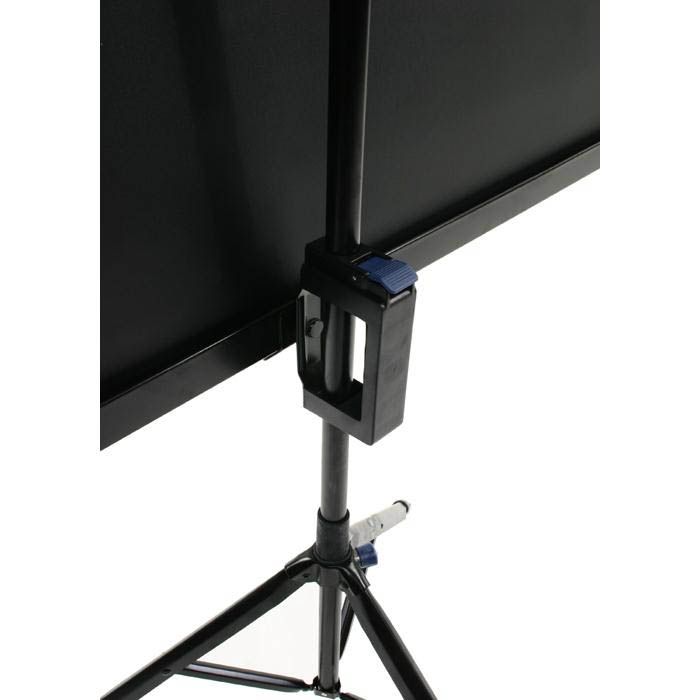 Ecran proiectie cu trepied, 240 x 180 cm, profesional, EliteScreens TR120 Negru, Format 4:3_2