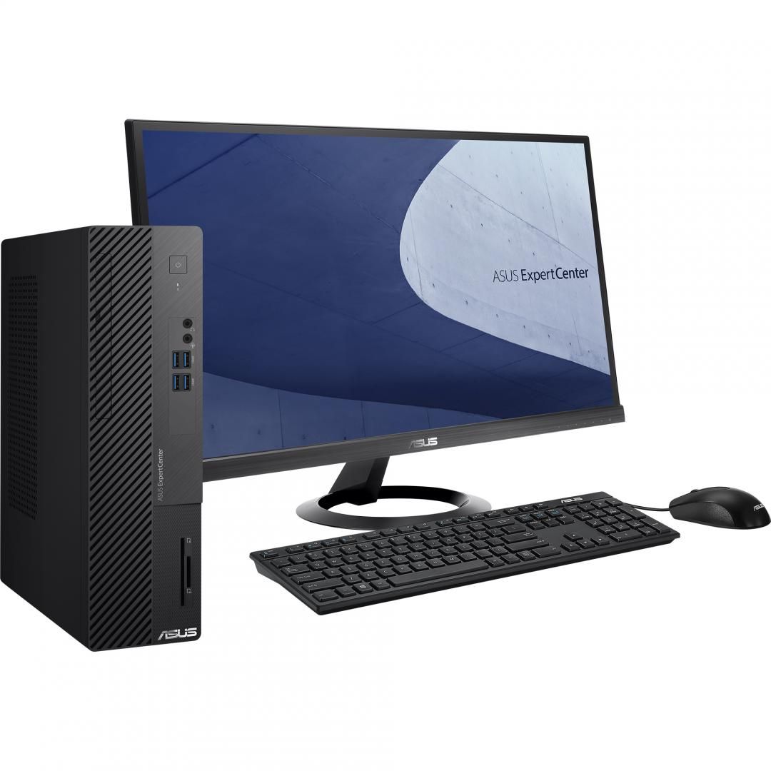 Desktop Business ASUS EXPERT CENTER D500SC-3101051100, Intel® Core™ i3- 10105 Processor 3.7 GHz (6M Cache, up to 4.4 GHz, 4 cores), 8GB DDR4 U- DIMM, 256GB M.2 NVMe™ PCIe® 3.0 SSD, DVD writer 8X, High Definition 7.1 Channel Audio, Rear I/O Ports: 1x Headphone out, 1x Line-in, 1x MIC in, 1x RJ45_5