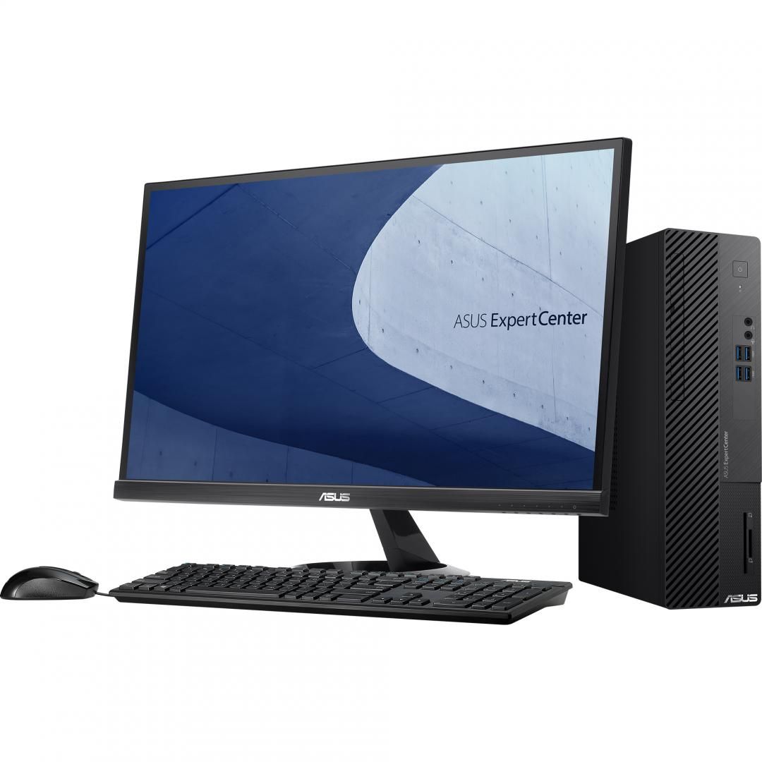 Desktop Business ASUS EXPERT CENTER D500SC-3101051100, Intel® Core™ i3- 10105 Processor 3.7 GHz (6M Cache, up to 4.4 GHz, 4 cores), 8GB DDR4 U- DIMM, 256GB M.2 NVMe™ PCIe® 3.0 SSD, DVD writer 8X, High Definition 7.1 Channel Audio, Rear I/O Ports: 1x Headphone out, 1x Line-in, 1x MIC in, 1x RJ45_8