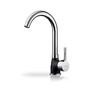 Pyramis Bello Duo Kitchen mixer 090927138 Granite, silver/black dotted_1