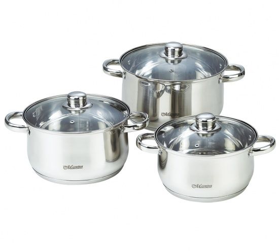 Maestro MR-2020-6XL A set of pots of 6 elements