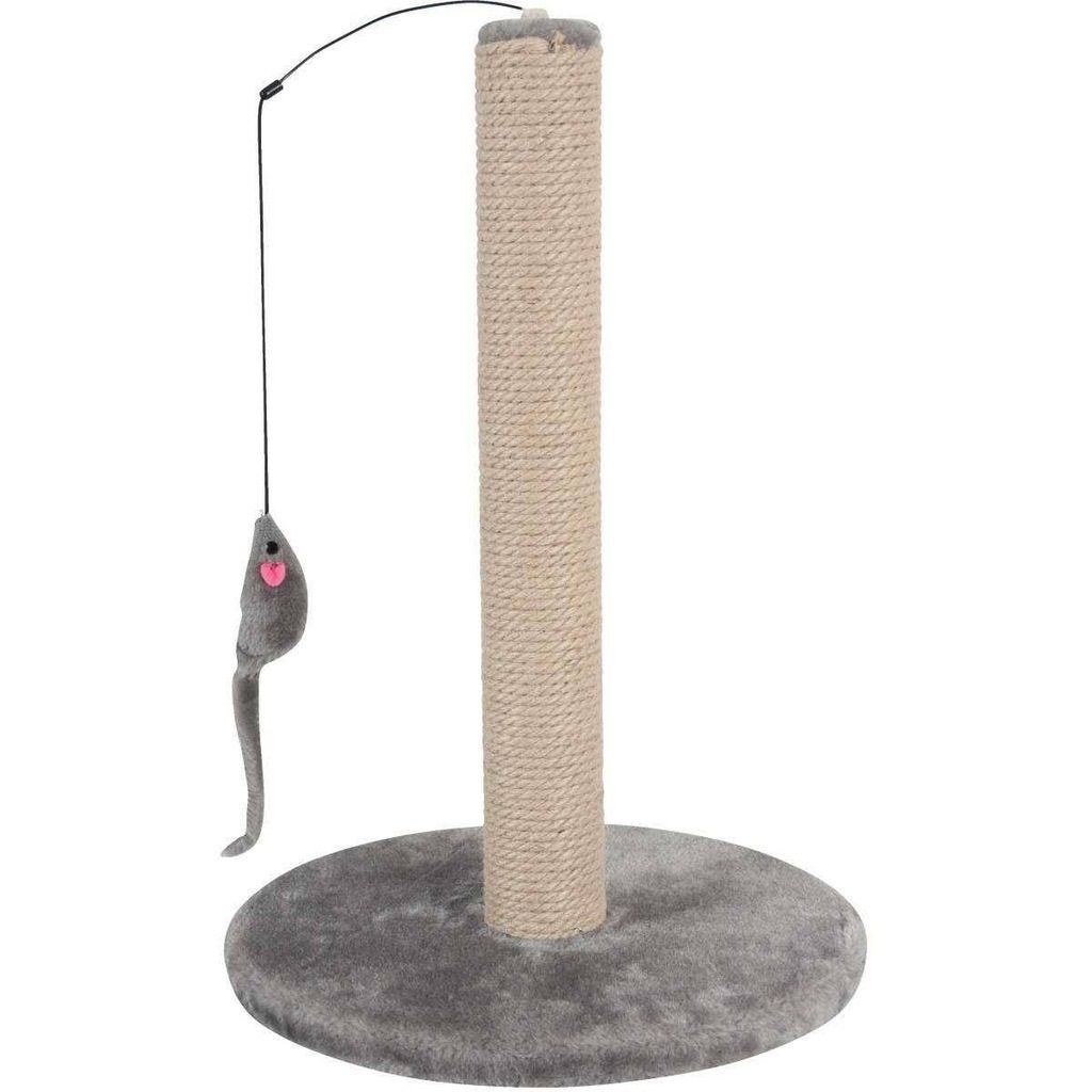 Zolux Cat scratching post with toy - grey_1
