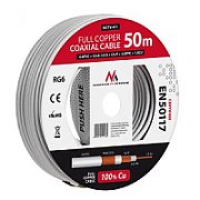 Maclean MCTV-472 coaxial cable 100 m RG-6/U White_1