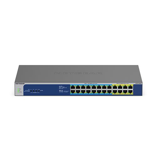 Netgear GS524UP Unmanaged Gigabit Ethernet (10/100/1000) Power over Ethernet (PoE) Grey_1